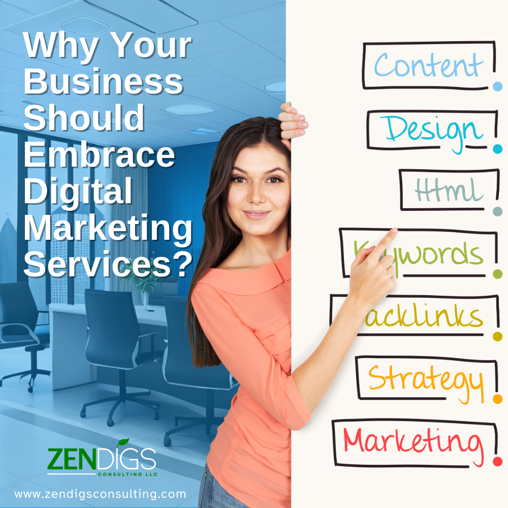 Why Your Business Should Embrace Digital Marketing Services?